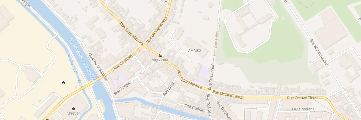 Plan du 30 Rue Saint-Maurice à Amiens