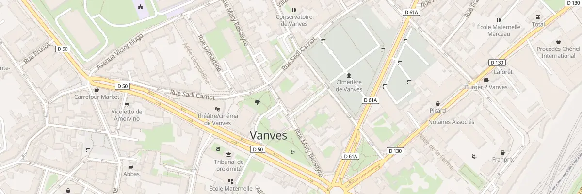 Plan du 28 Rue Mary Besseyre à Vanves