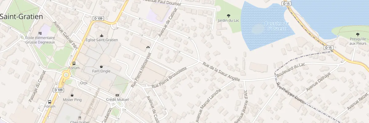 Plan du 46 Rue Soeur Angèle à Saint-Gratien