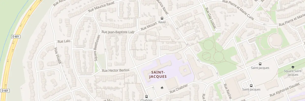 Plan du 15 Rue Jean-Sébastien Bach à Grande-Synthe