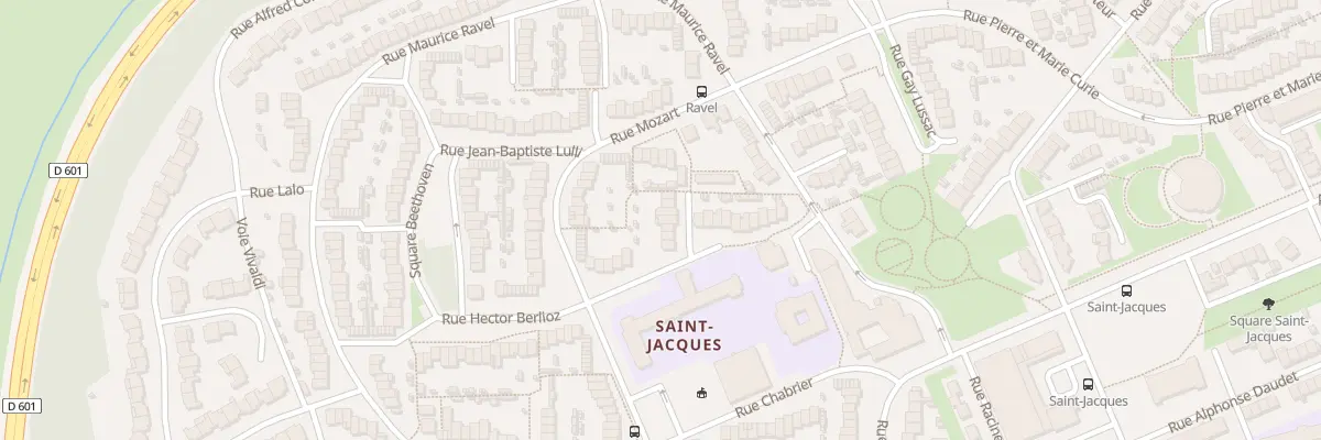 Plan du 17 Rue Jean-Sébastien Bach à Grande-Synthe