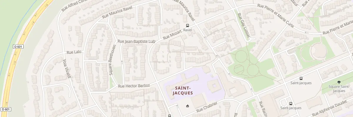 Plan du 19 Rue Jean-Sébastien Bach à Grande-Synthe