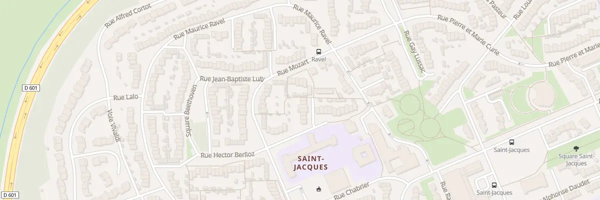 Plan du 23 Rue Jean-Sébastien Bach à Grande-Synthe