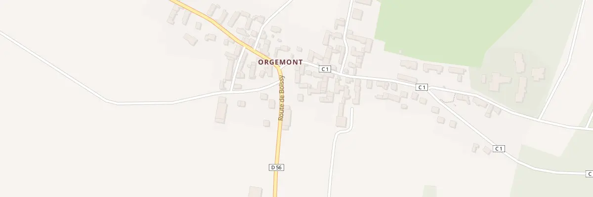 Plan du 1 Rte de Boissy à Cerny