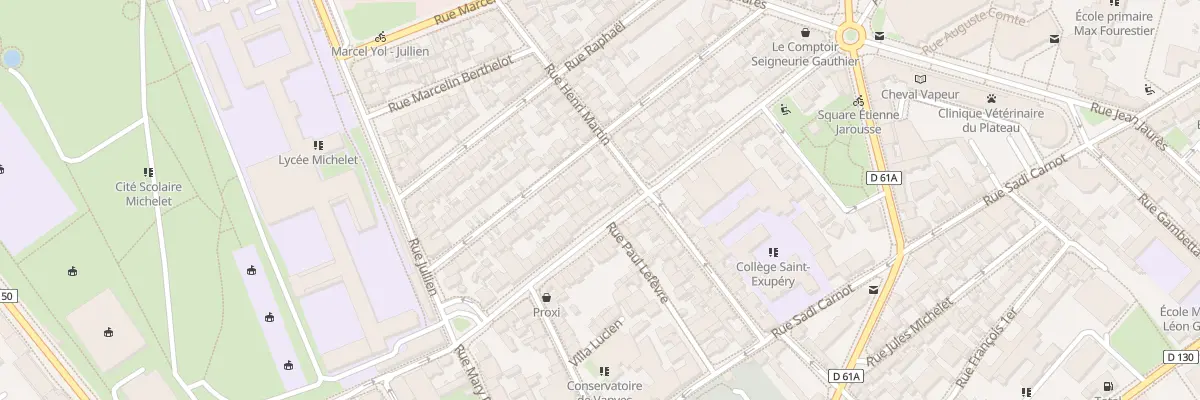 Plan du 39 Av Victor Hugo à Vanves