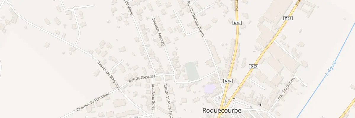 Plan du 6 Imp Frescaty à Roquecourbe