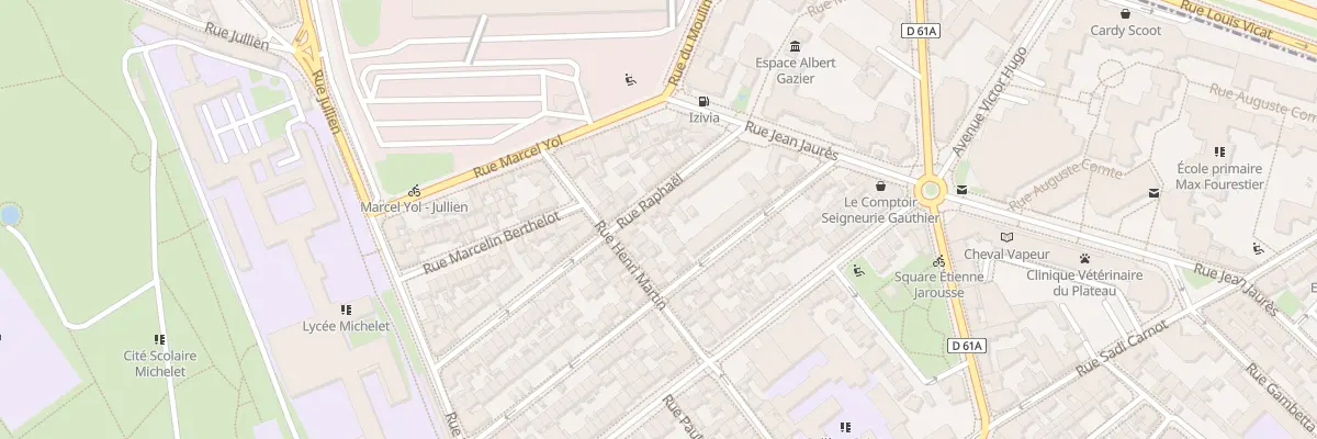 Plan du 42 Rue Raphaël à Vanves