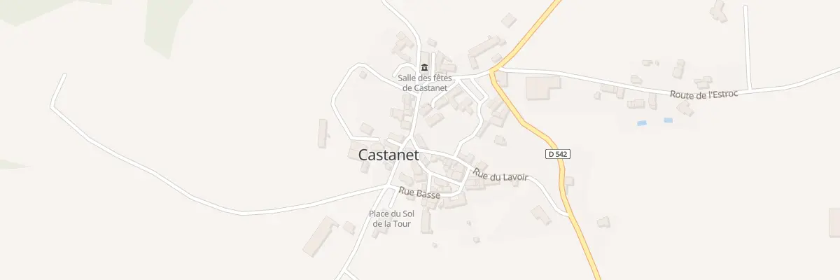 Plan du 5017 Castanet à Castanet