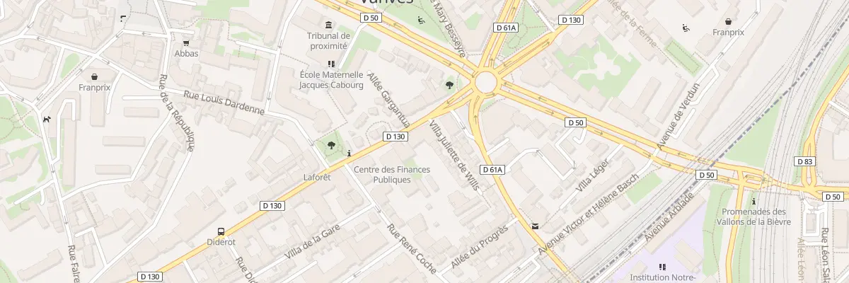 Plan du 54 Rue Raymond Marcheron à Vanves