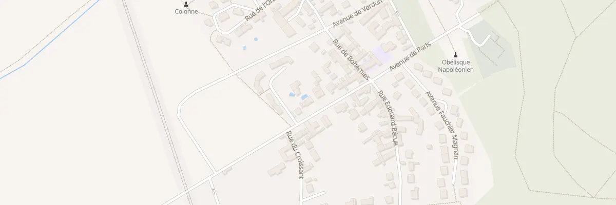 Plan du 14 Av de Paris à Nointel