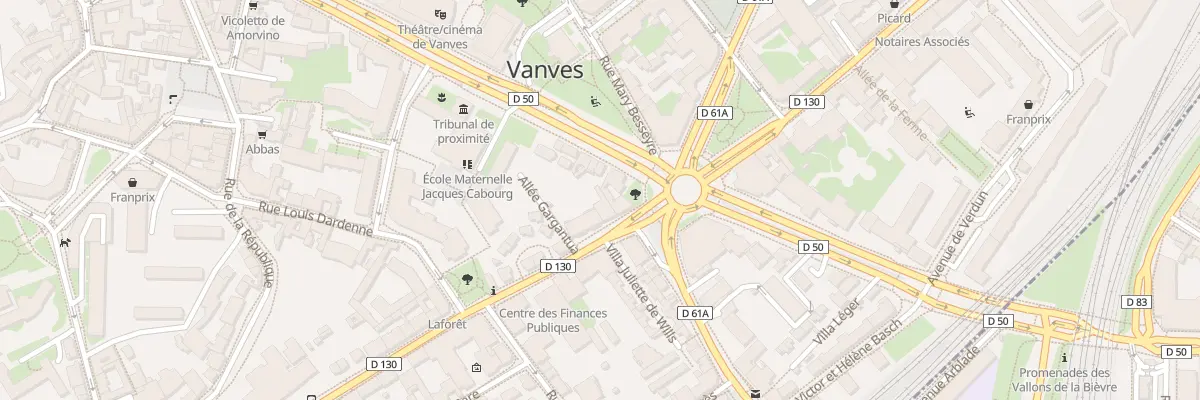 Plan du 53 Rue Raymond Marcheron à Vanves