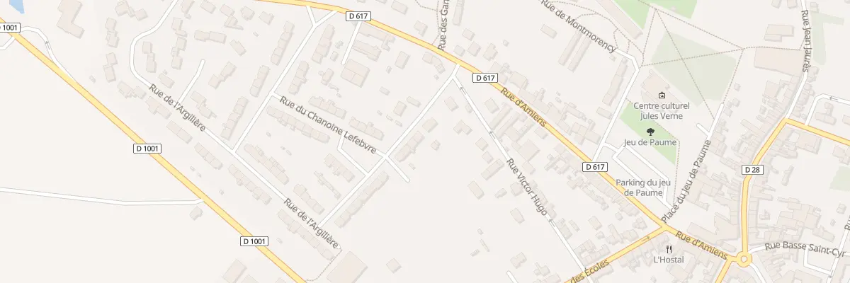 Plan du 24 Rue René Dechaumont à Breteuil