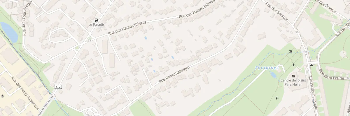 Plan du 58 Rue Roger Salengro à Antony
