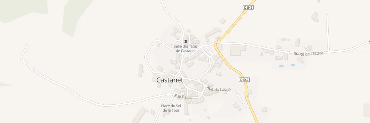 Plan du 5018 Castanet à Castanet