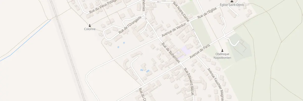 Plan du 11 Rue des Bohémies à Nointel