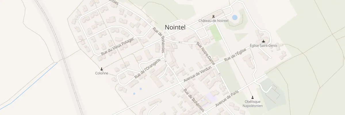Plan du 18 Rue des Bohémies à Nointel