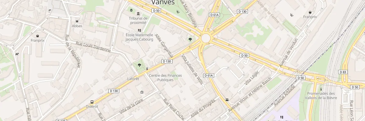 Plan du 58 Rue Raymond Marcheron à Vanves