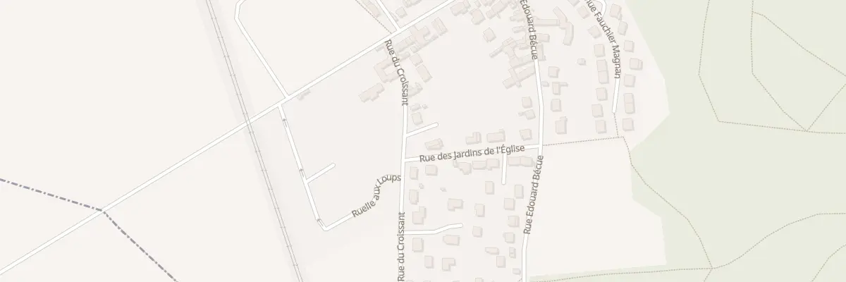 Plan du 11 Rue du Croissant à Nointel