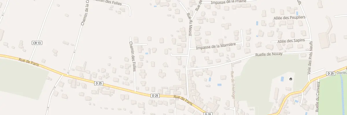 Plan du 17 Rue du Mesnil à Longpont-sur-Orge