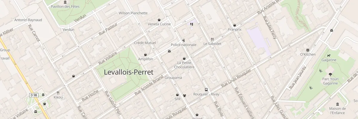 Plan du 79 Rue Aristide Briand à Levallois-Perret