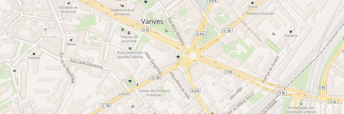 Plan du 55 Rue Raymond Marcheron à Vanves