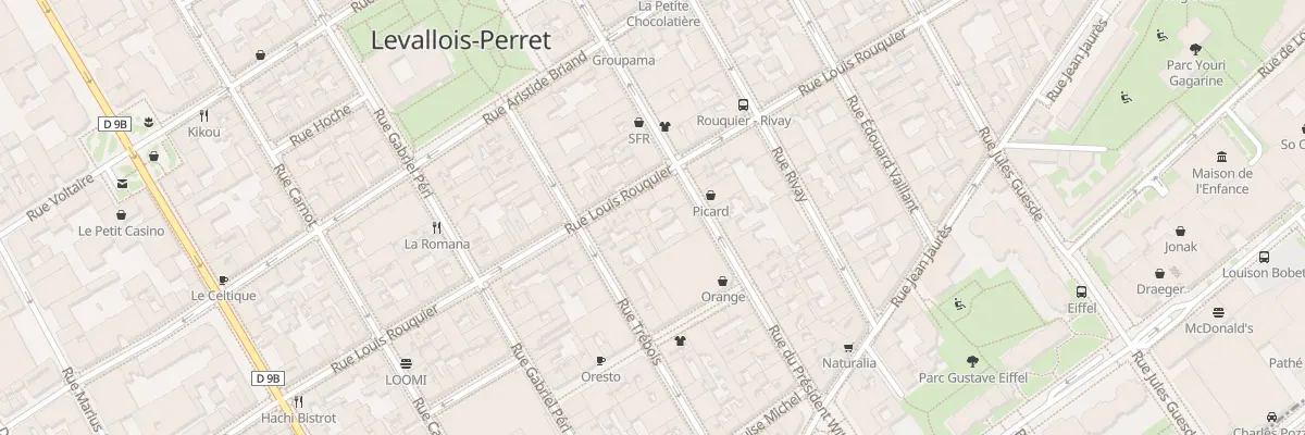 Plan du 47 Rue du President Wilson à Levallois-Perret