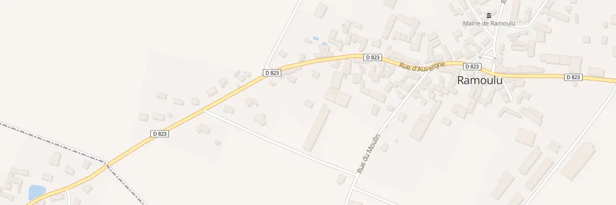 Plan du 21B Rue d’Auvergne à Ramoulu
