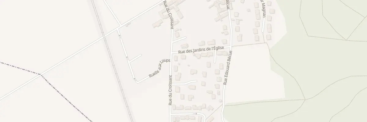 Plan du 17 Rue des Jardins de l’Eglise à Nointel