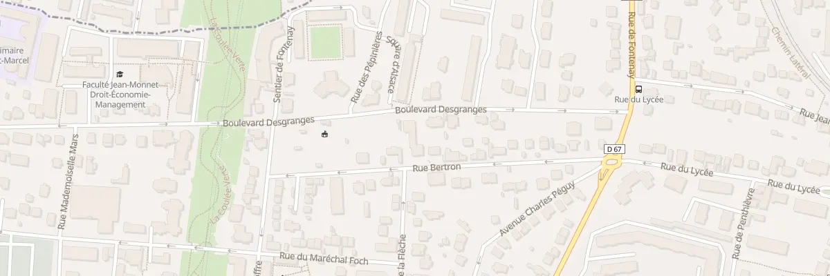 Plan du 22 Rue Bertron à Sceaux