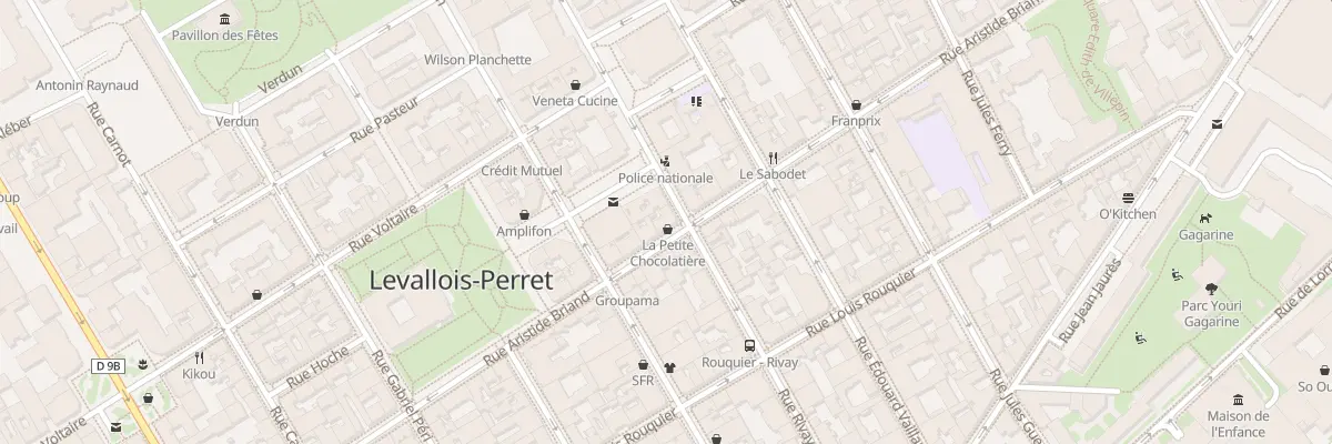 Plan du 79B Rue Aristide Briand à Levallois-Perret
