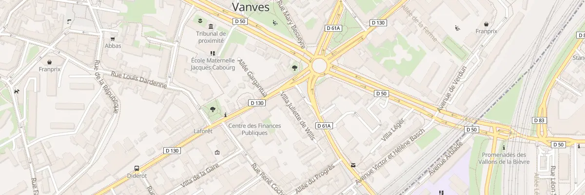 Plan du 62 Rue Raymond Marcheron à Vanves