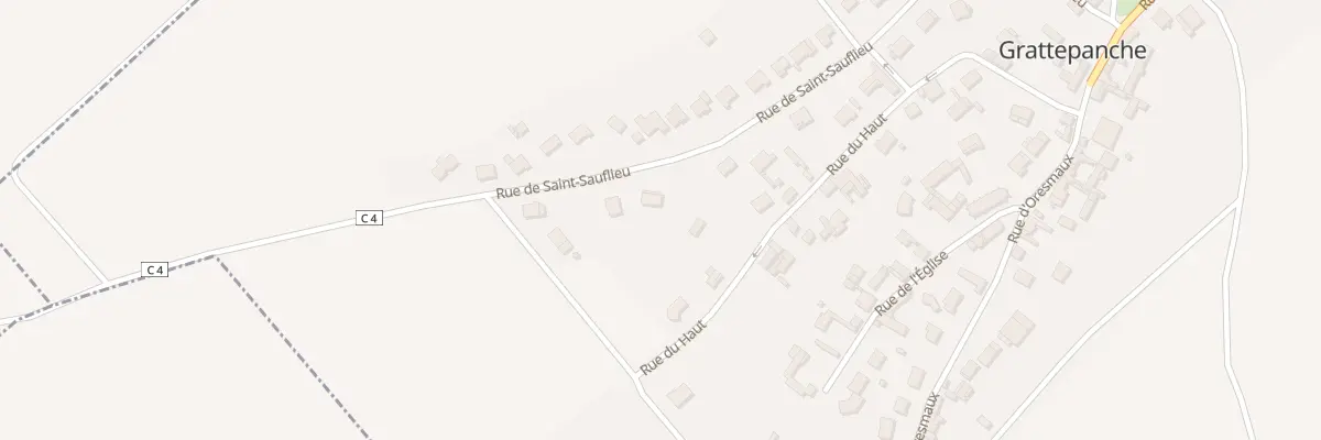 Plan du 361 Rue de St Sauflieu à Grattepanche