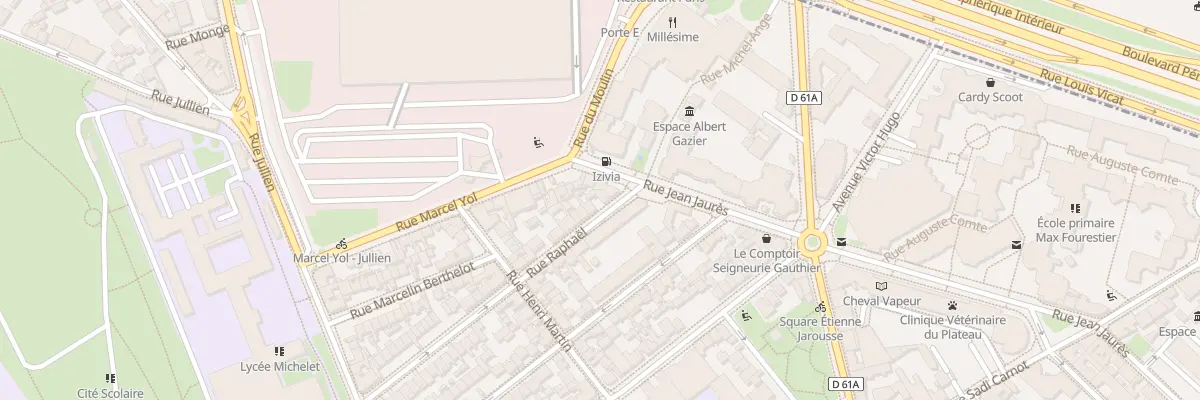 Plan du 57 Rue Raphaël à Vanves