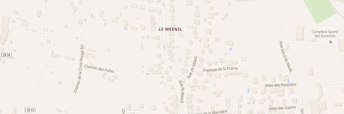 Plan du 42 Rue du Mesnil à Longpont-sur-Orge