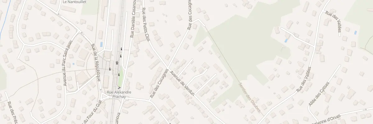Plan du 4 Av de Verdun à Presles