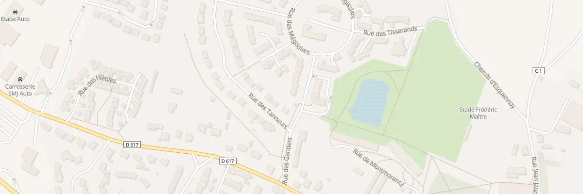 Plan du 1 Rue des Gantiers à Breteuil