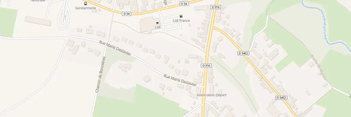 Plan du 6 Rle Marie Deslavier à Frévent