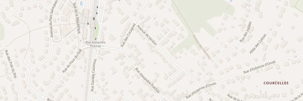 Plan du 9 Av de Verdun à Presles
