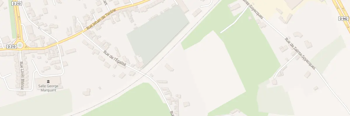 Plan du 1 Rue de la Bibarne à Blendecques