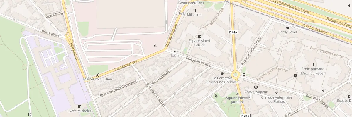 Plan du 103 Rue Jean Jaurès à Vanves