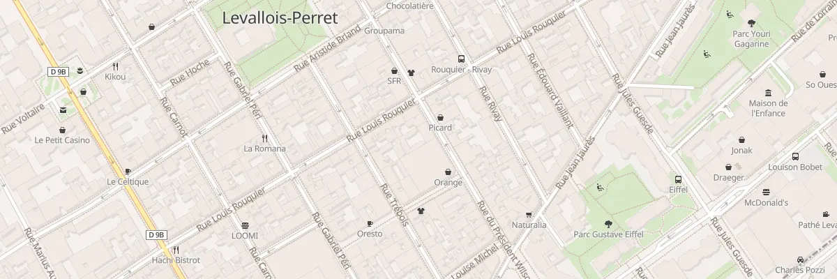Plan du 45 Rue du Pdt Wilson à Levallois-Perret