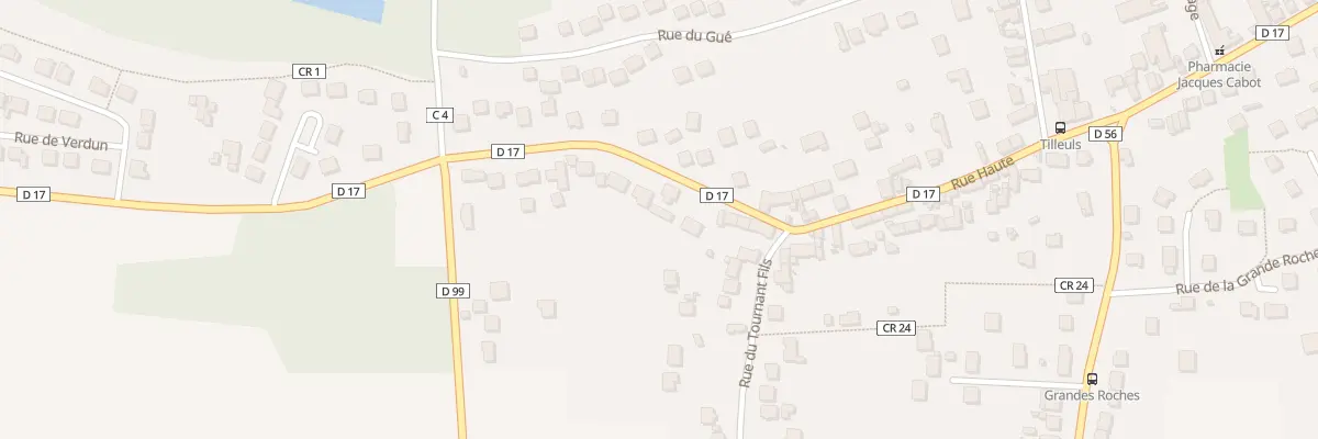 Plan du 14 Rue Haute à Bouray-sur-Juine