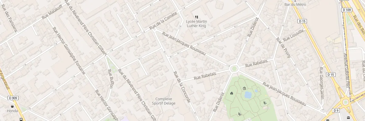 Plan du 42 Rue de la Concorde à Asnières-sur-Seine