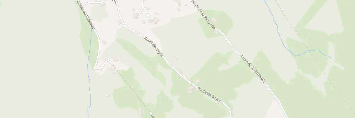 Plan du 227 Pas des Genets à Cransac-les-Thermes