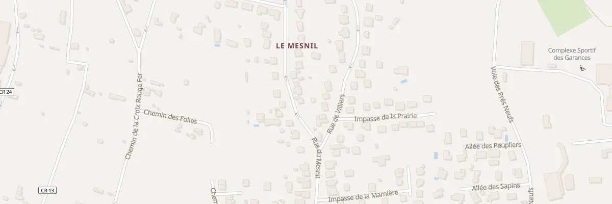 Plan du 40 Rue du Mesnil à Longpont-sur-Orge
