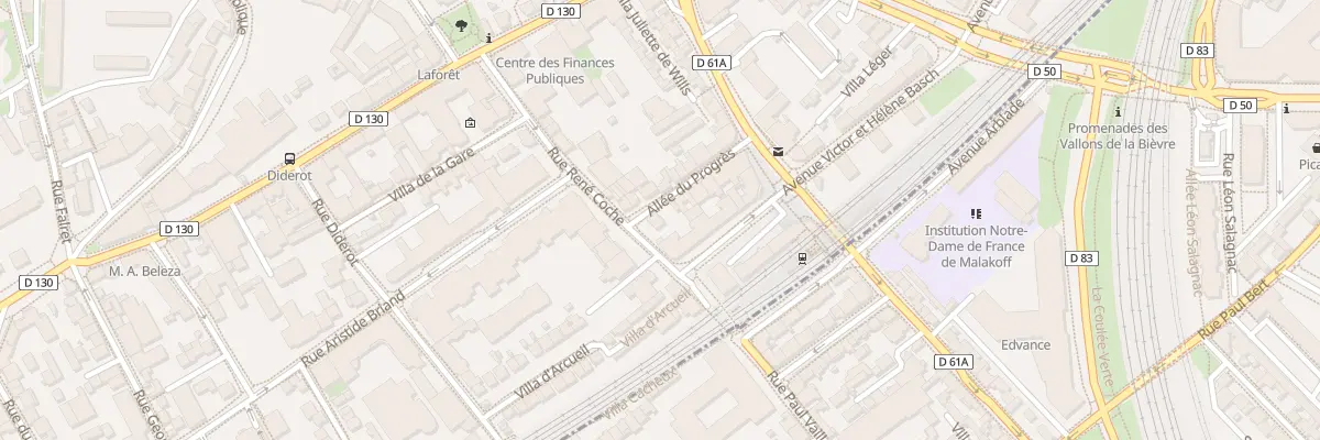 Plan du 21 Rue René Coche à Vanves