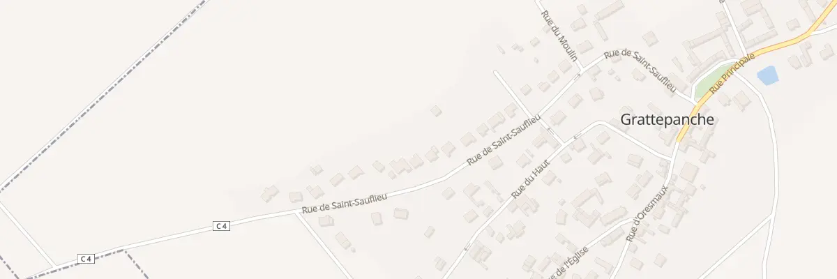 Plan du 340 Rue de St Sauflieu à Grattepanche