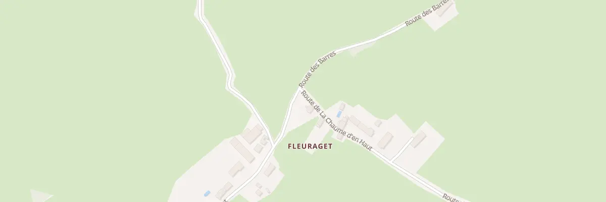 Plan du 8 Fleuraget à Saint-Loup