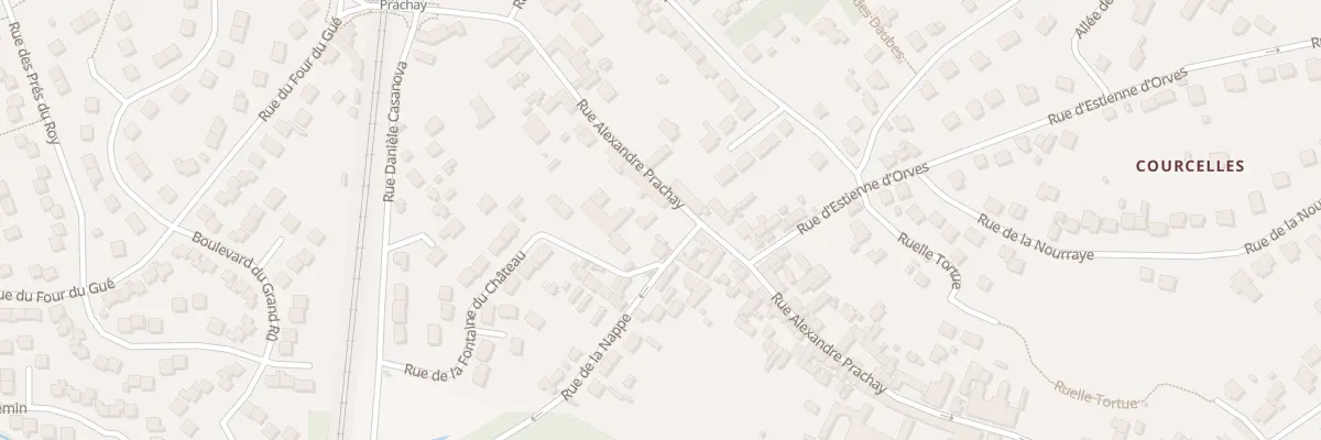 Plan du 117 Rue Alexandre Prachay à Presles
