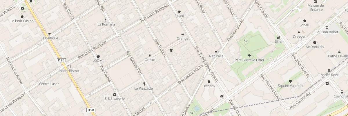 Plan du 14 Rue Trébois à Levallois-Perret